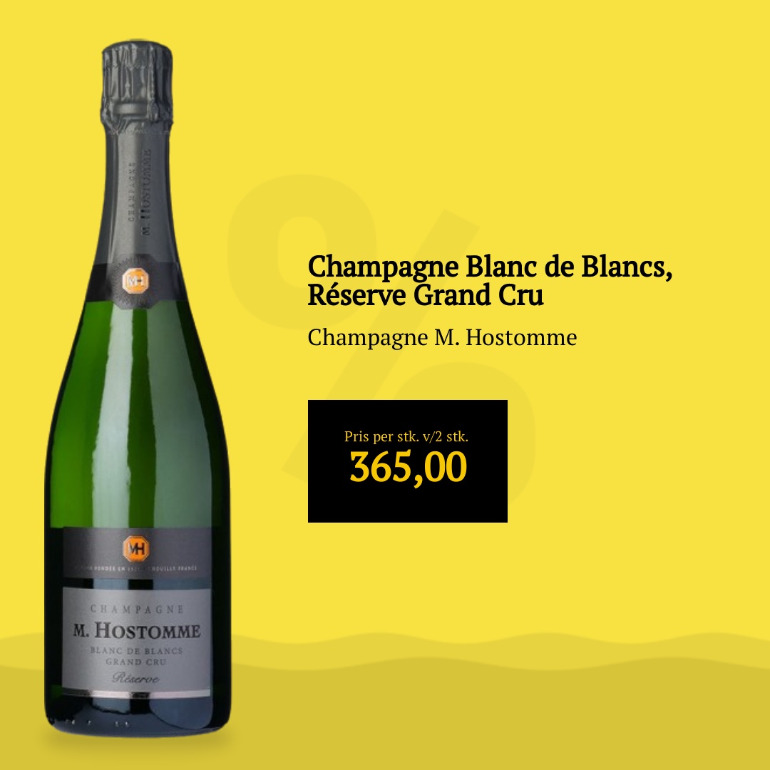 Champagne M. Hostomme Champagne Blanc de Blancs, Réserve Grand Cru