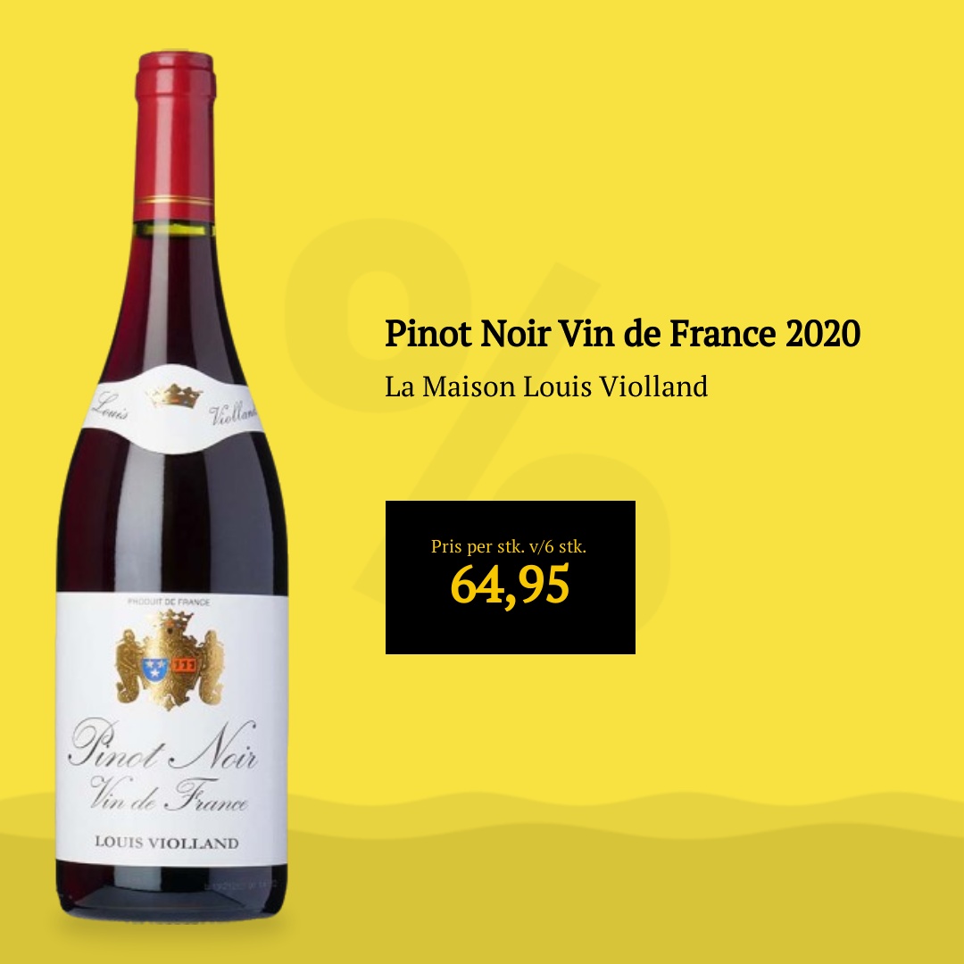 La Maison Louis Violland Pinot Noir Vin de France 2020