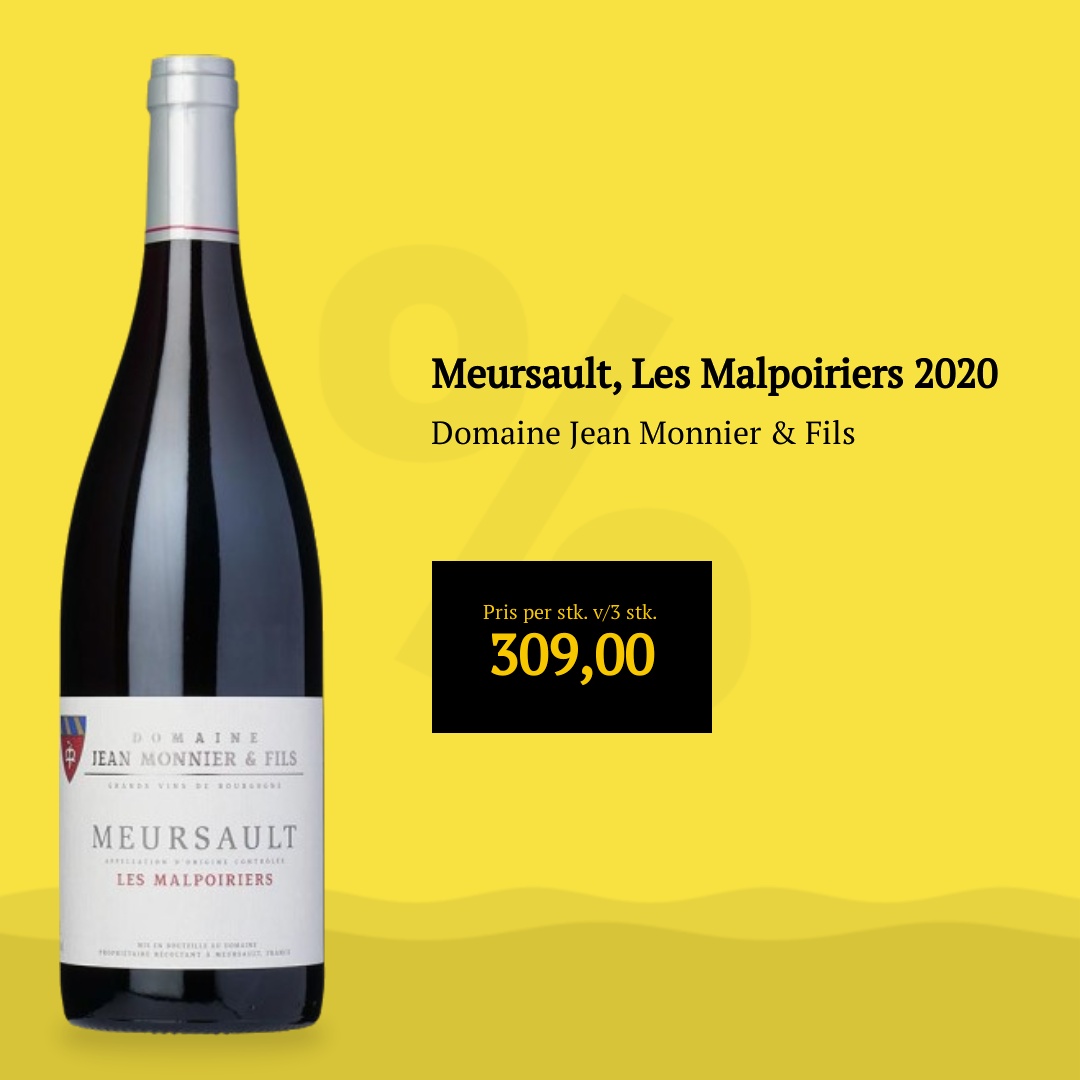 Domaine Jean Monnier & Fils Meursault, Les Malpoiriers 2020