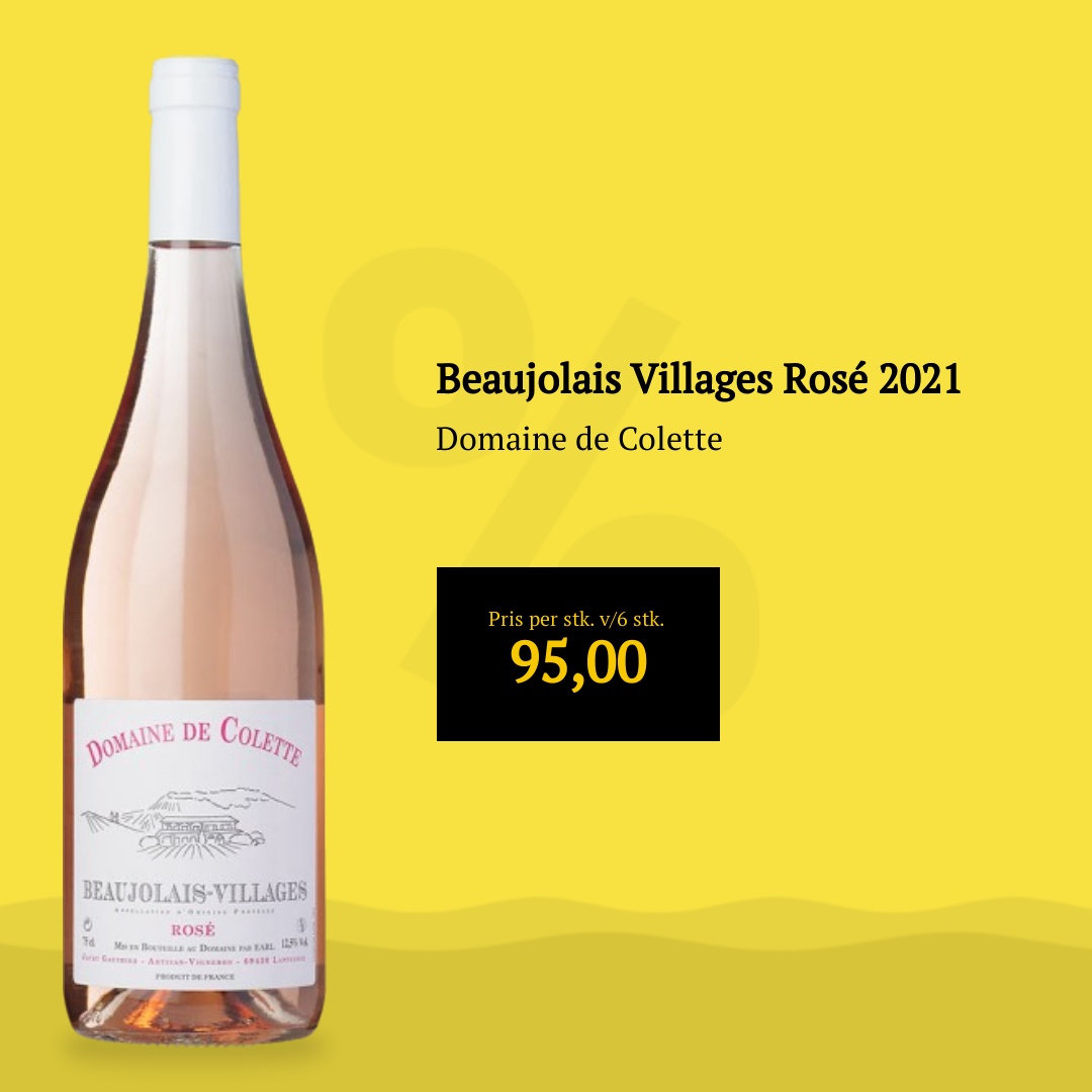 Domaine de Colette Beaujolais Villages Rosé 2021