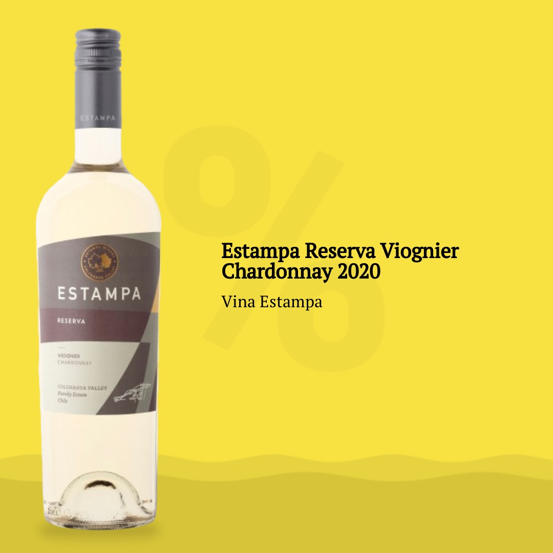 Vina Estampa Estampa Reserva Viognier Chardonnay 2020