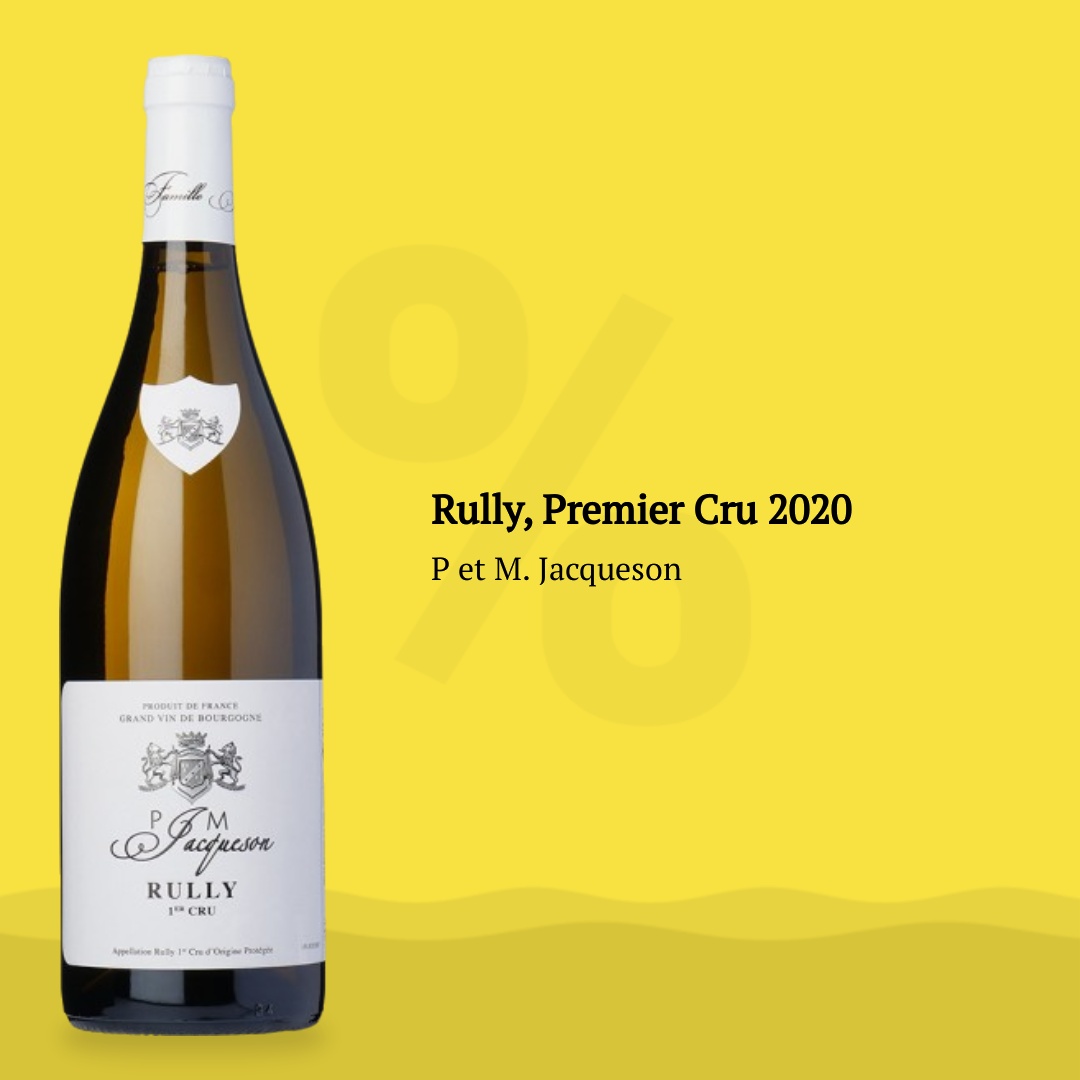 P et M. Jacqueson Rully, Premier Cru 2020