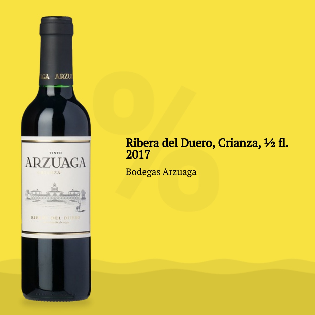 Ribera del Duero, Crianza, ½ fl. 2017