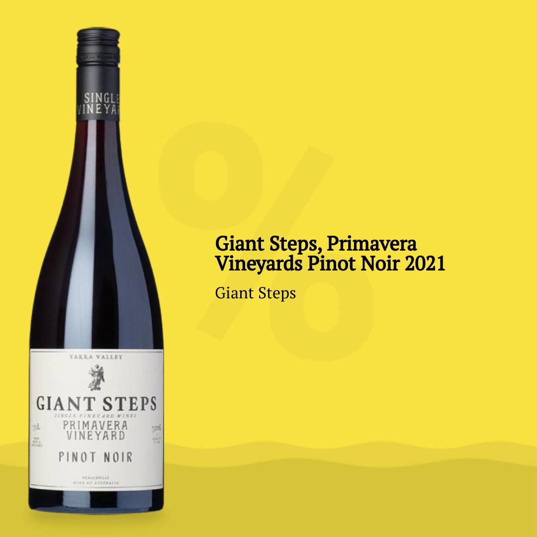 Giant Steps, Primavera Vineyards Pinot Noir 2021