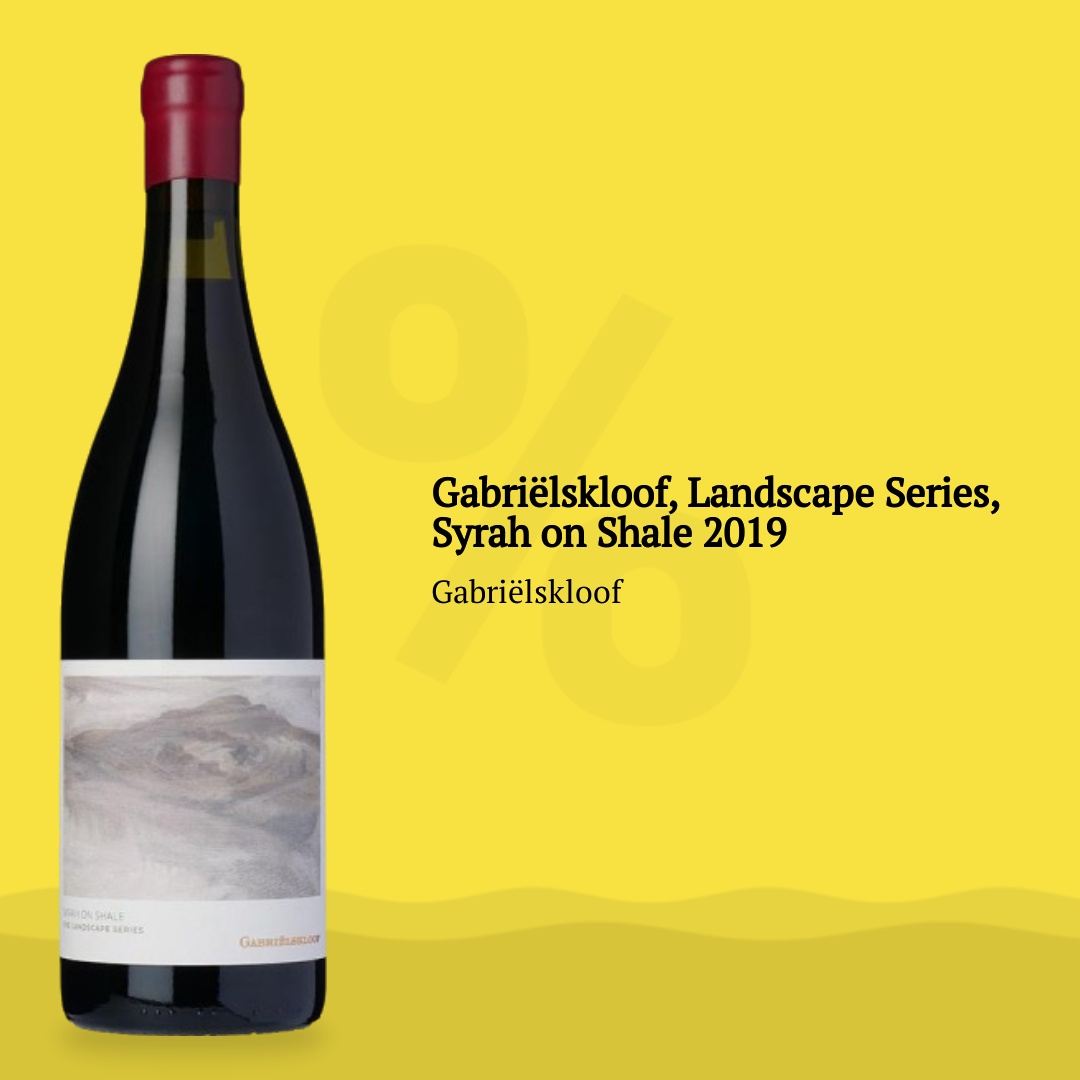 Gabriëlskloof, Landscape Series, Syrah on Shale 2019