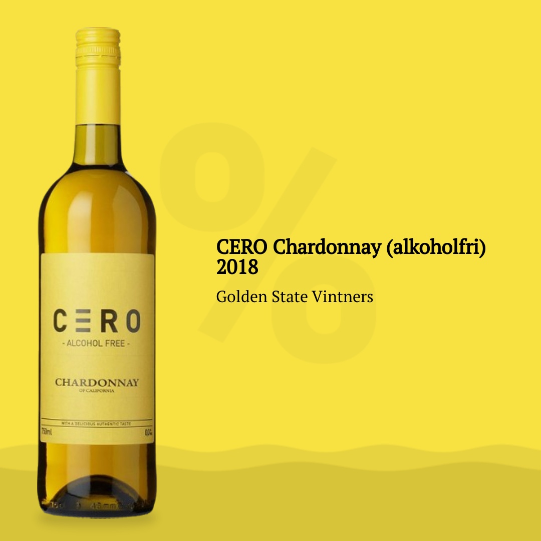 Golden State Vintners CERO Chardonnay (alkoholfri) 2018