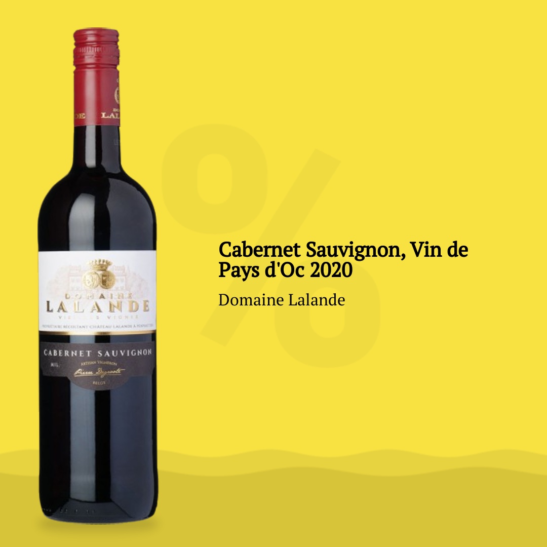 Cabernet Sauvignon, Vin de Pays d'Oc 2020