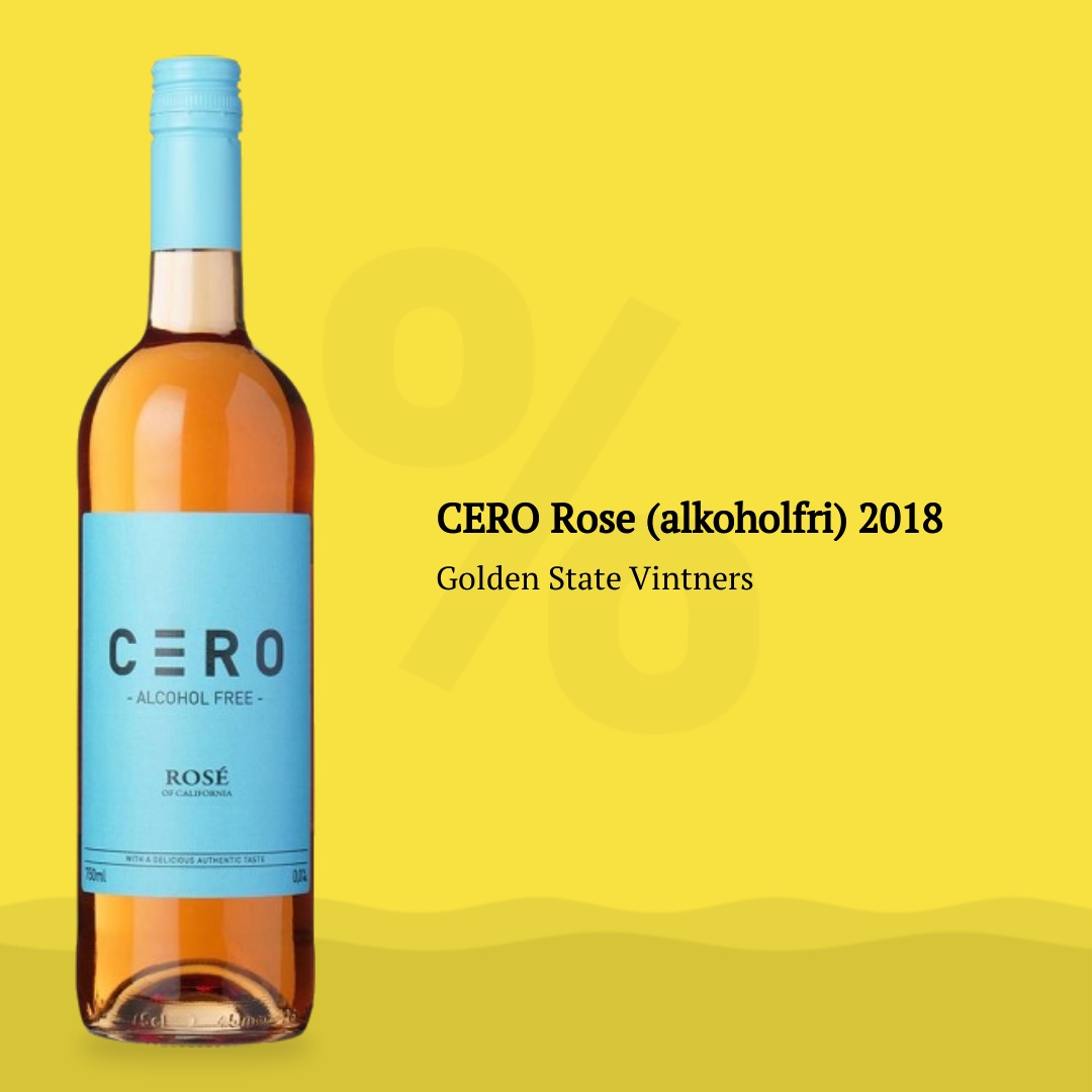 Se CERO Rose (alkoholfri) 2018 hos Jysk Vin