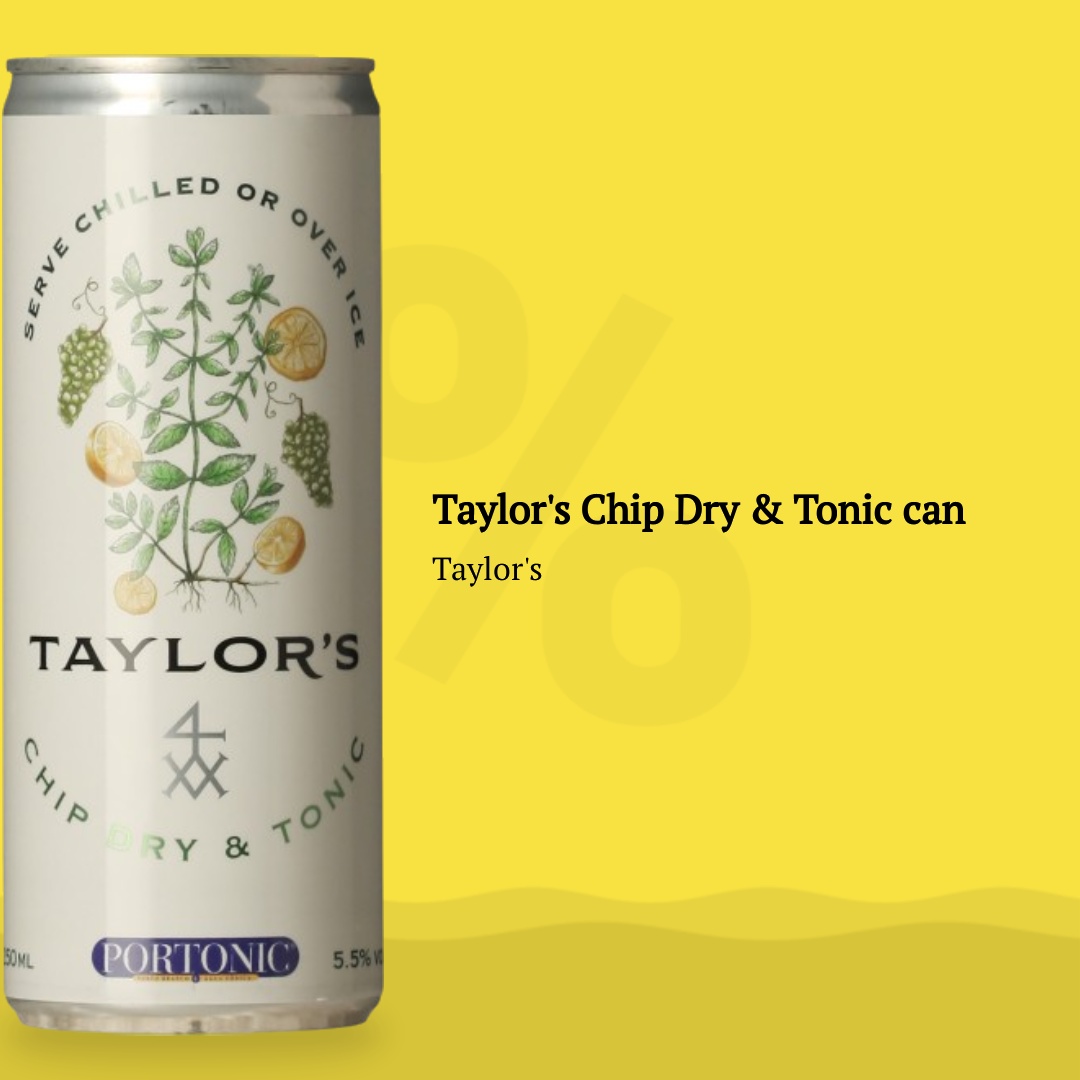 Taylor's Chip Dry & Tonic can