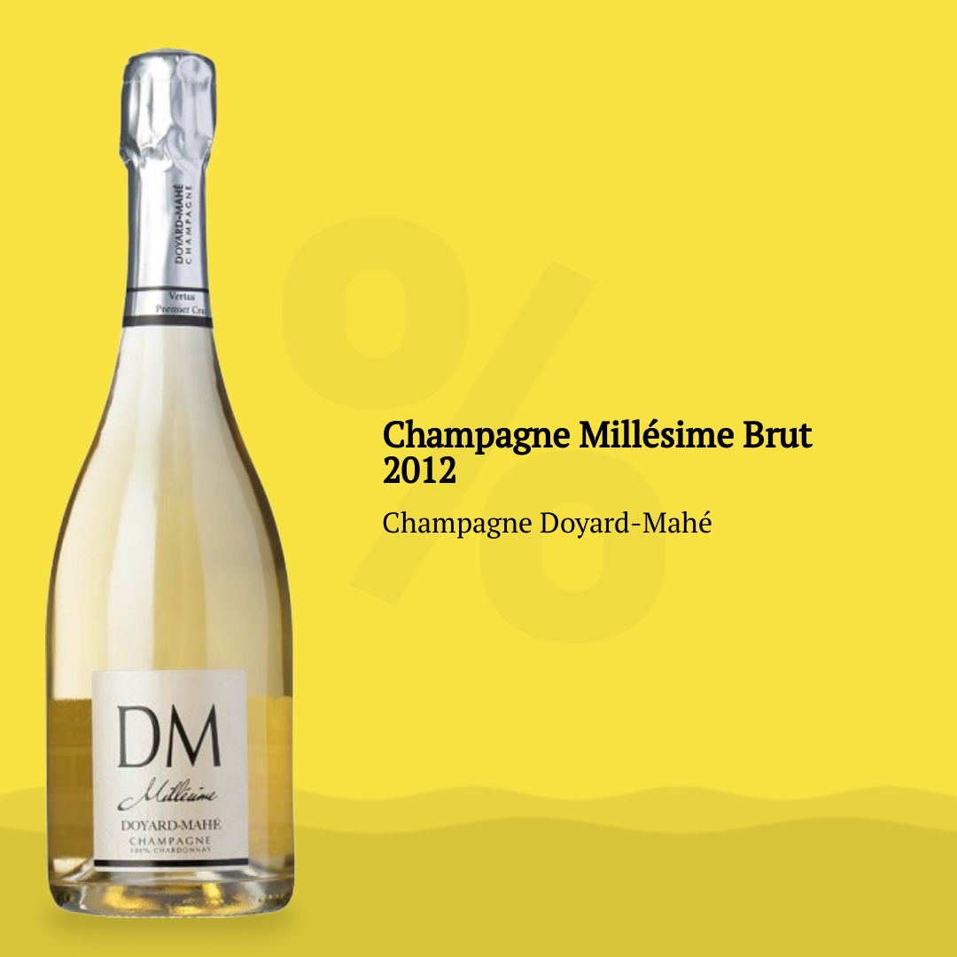 Champagne Doyard-Mahé Champagne Millésime Brut 2012