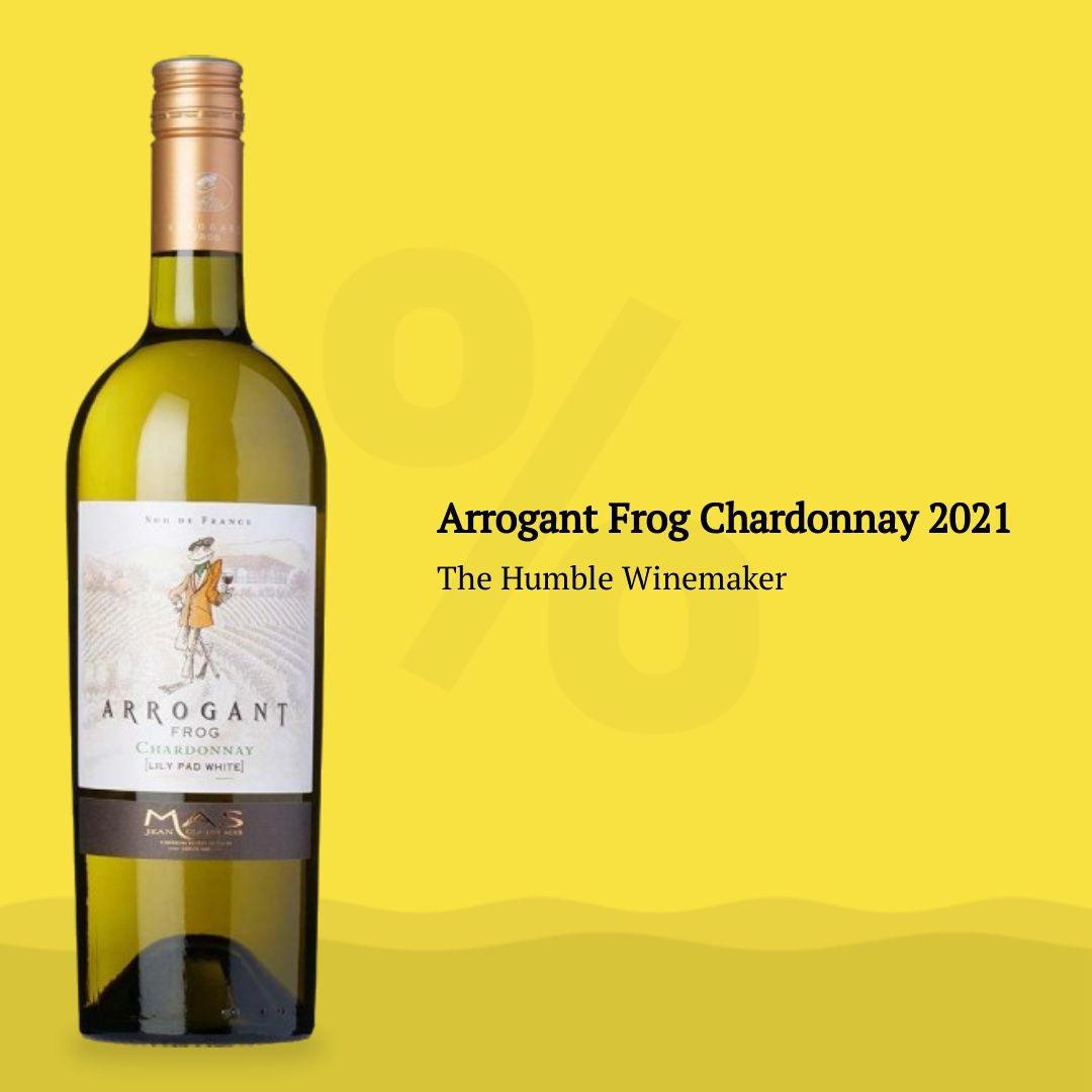 The Humble Winemaker Arrogant Frog Chardonnay 2021