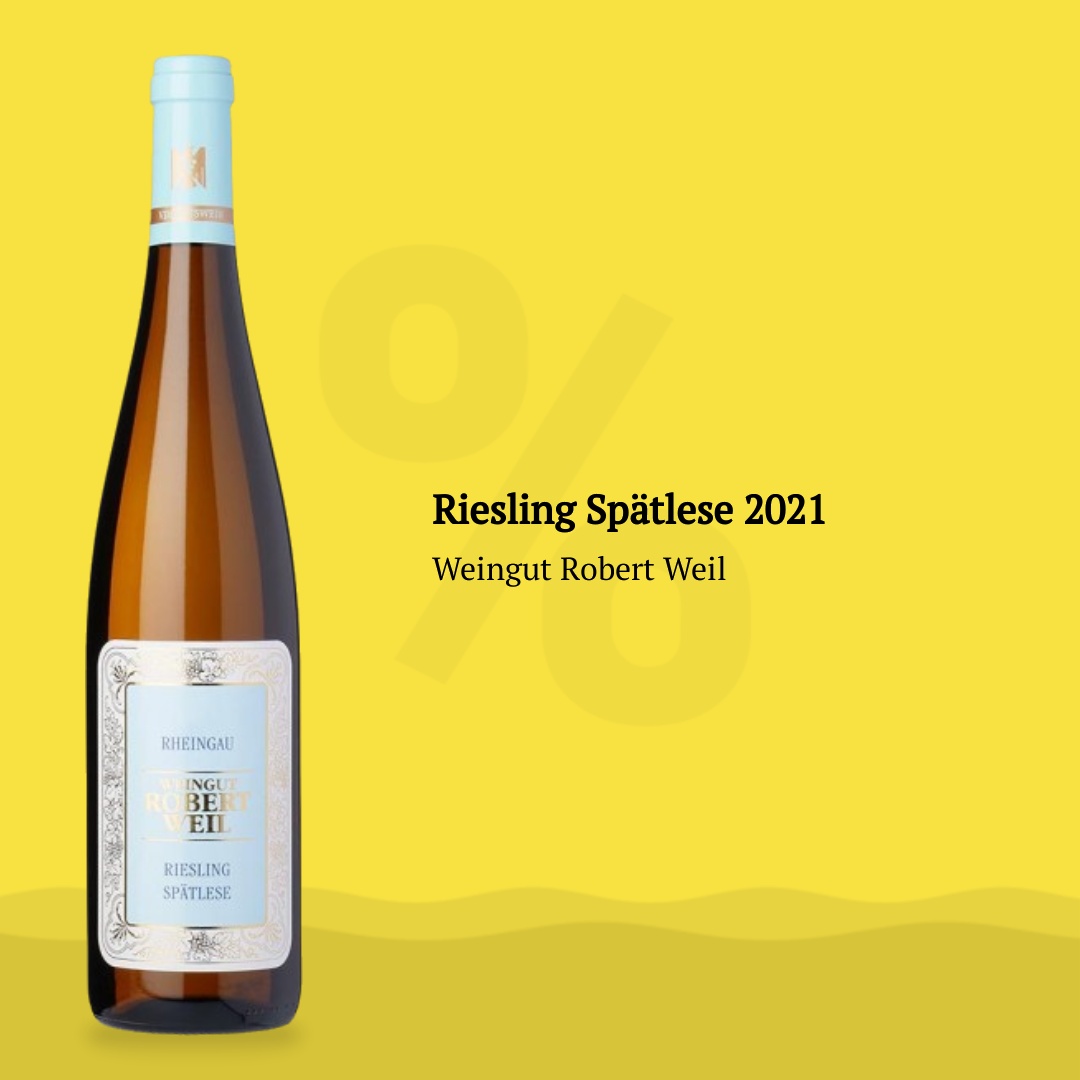 Weingut Robert Weil Riesling Spätlese 2021