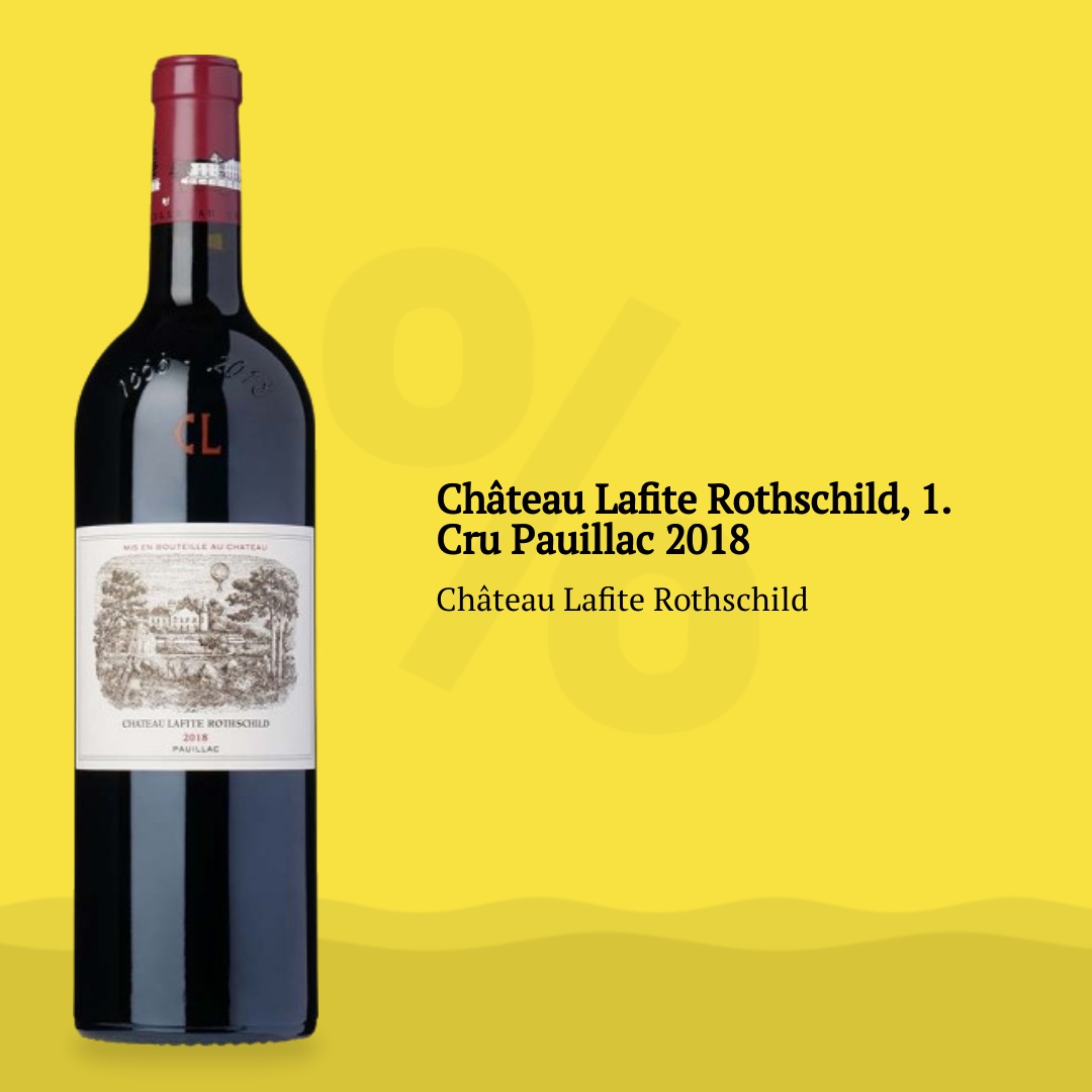 Château Lafite Rothschild, 1. Cru Pauillac 2018