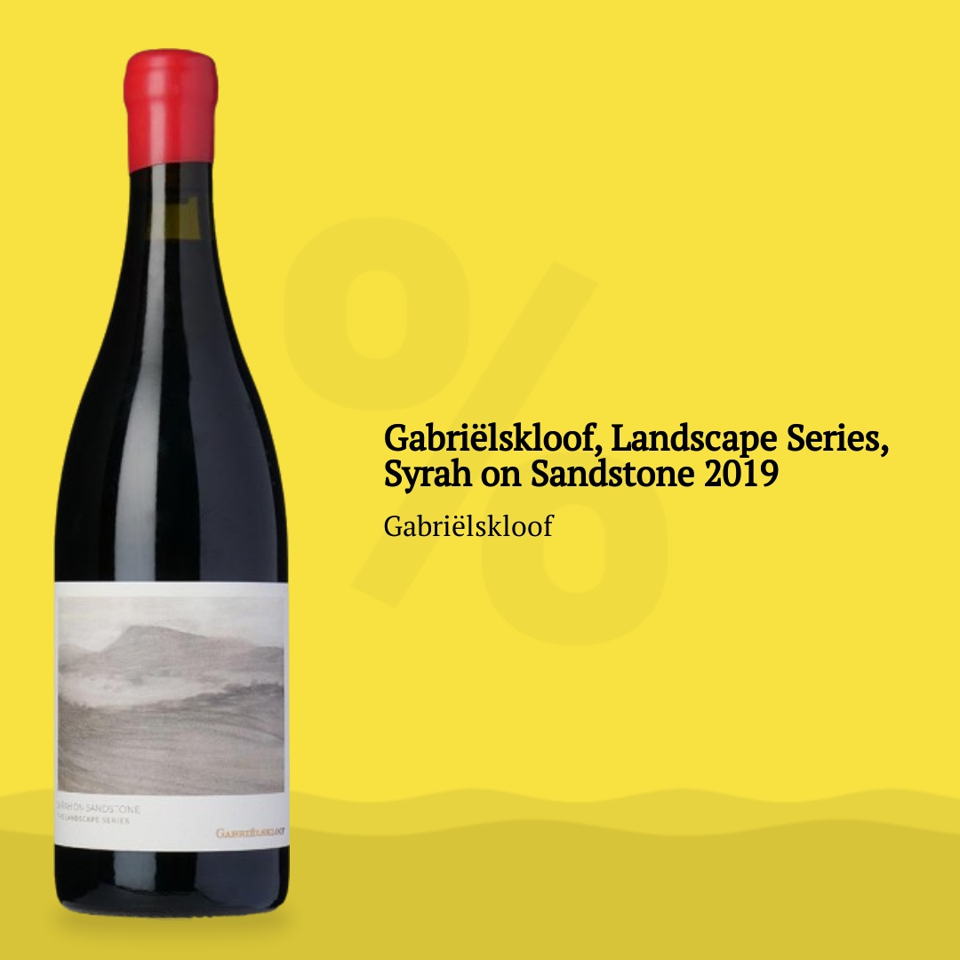 Gabriëlskloof, Landscape Series, Syrah on Sandstone 2019