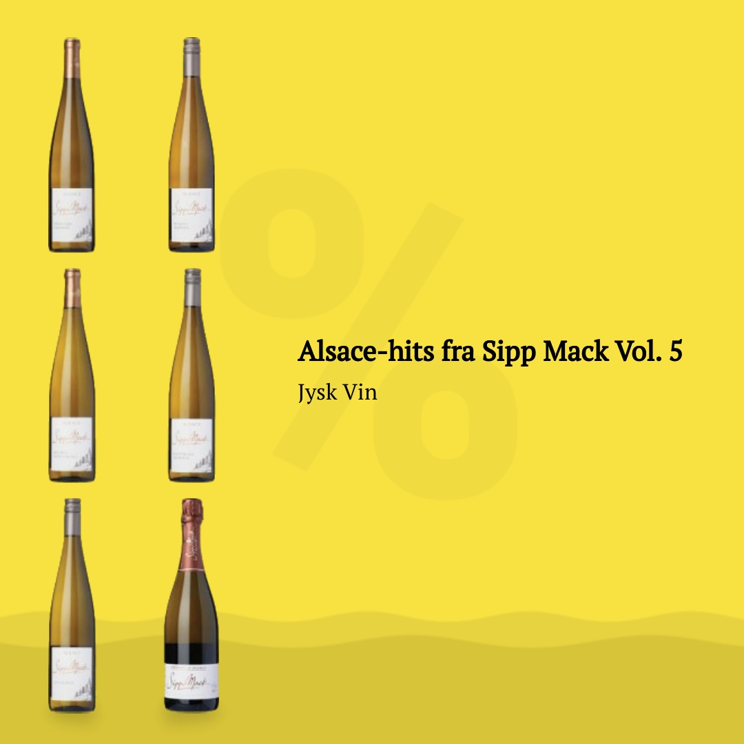 Jysk Vin Alsace-hits fra Sipp Mack Vol. 5