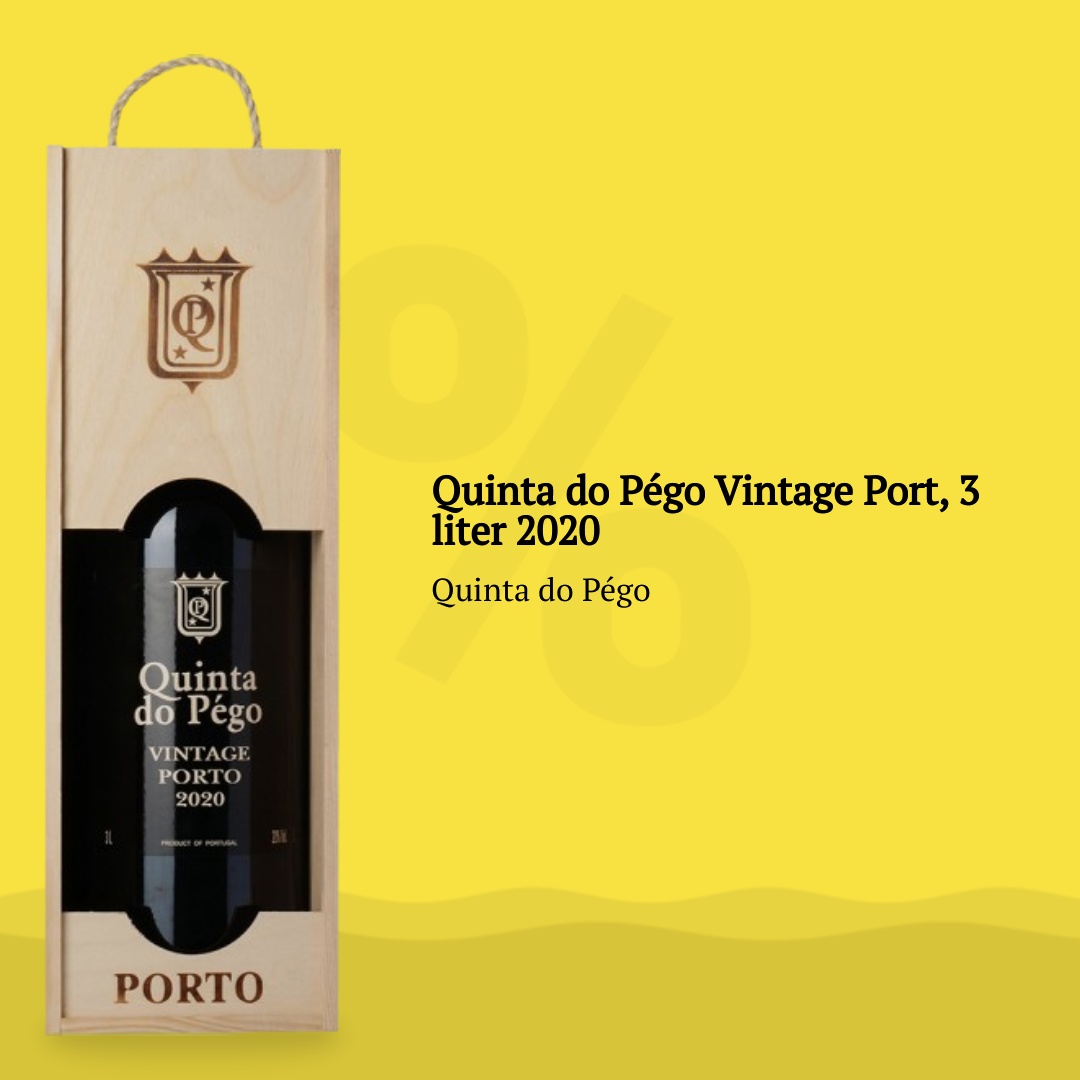 Quinta do Pégo Vintage Port, 3 liter 2020