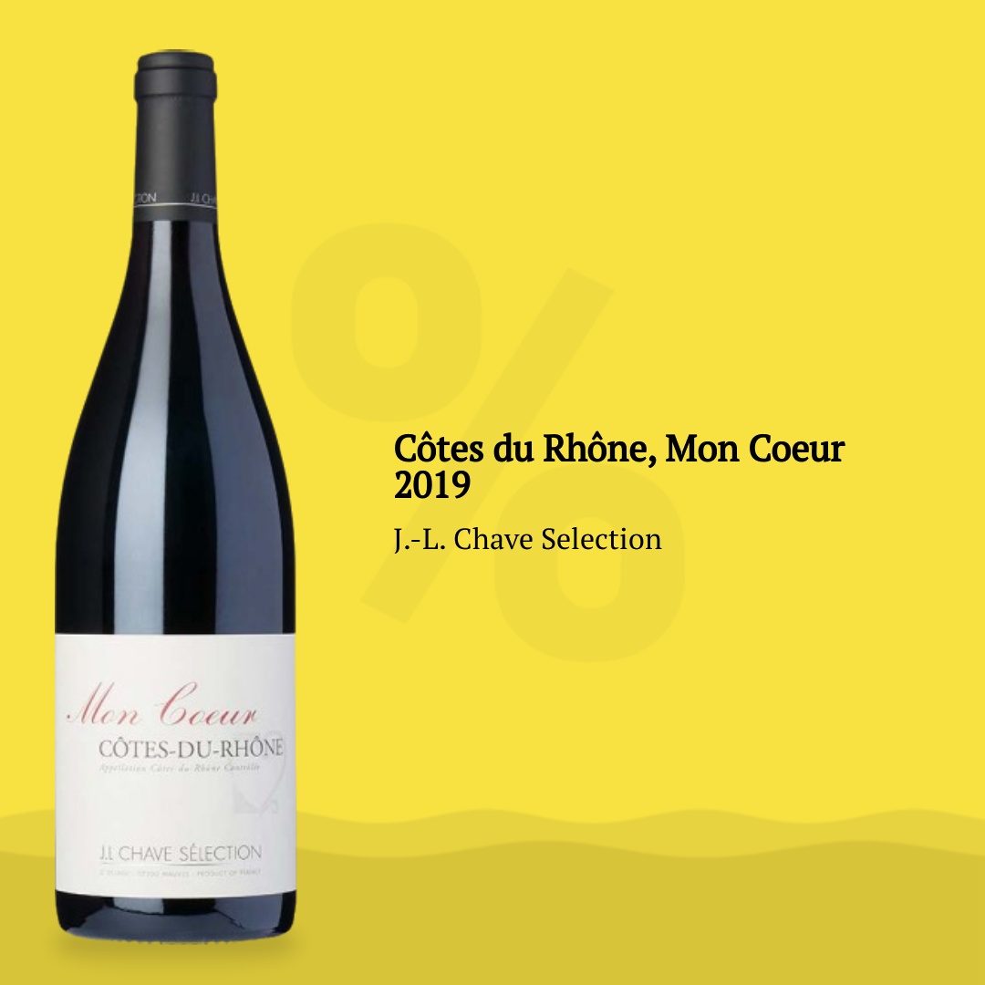 J.-L. Chave Selection Côtes du Rhône, Mon Coeur 2019