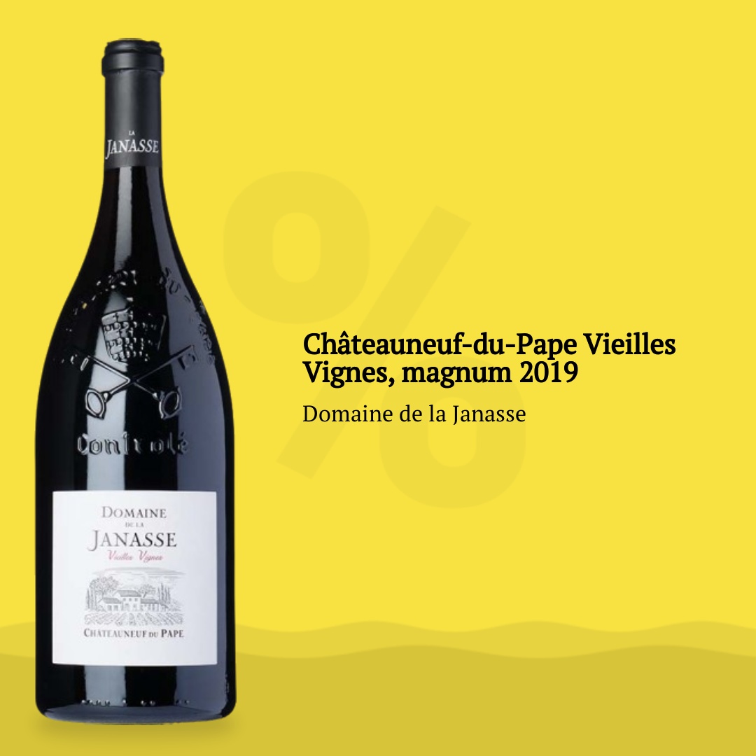 Ch Teauneuf Du Pape Vieilles Vignes Magnum 2019 Fra Domaine De La Janasse