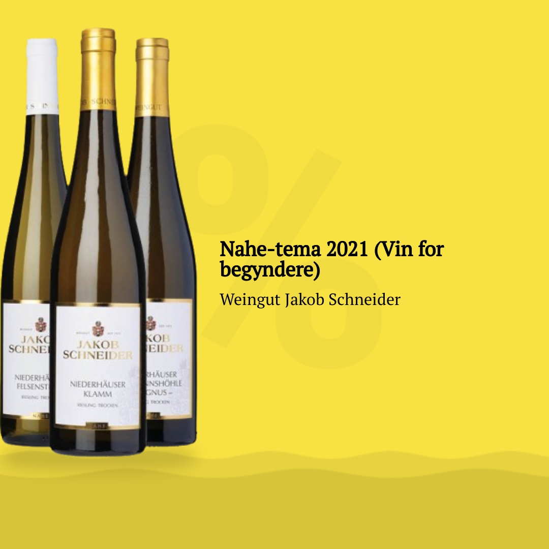 Weingut Jakob Schneider Nahe-tema 2021 (Vin for begyndere)