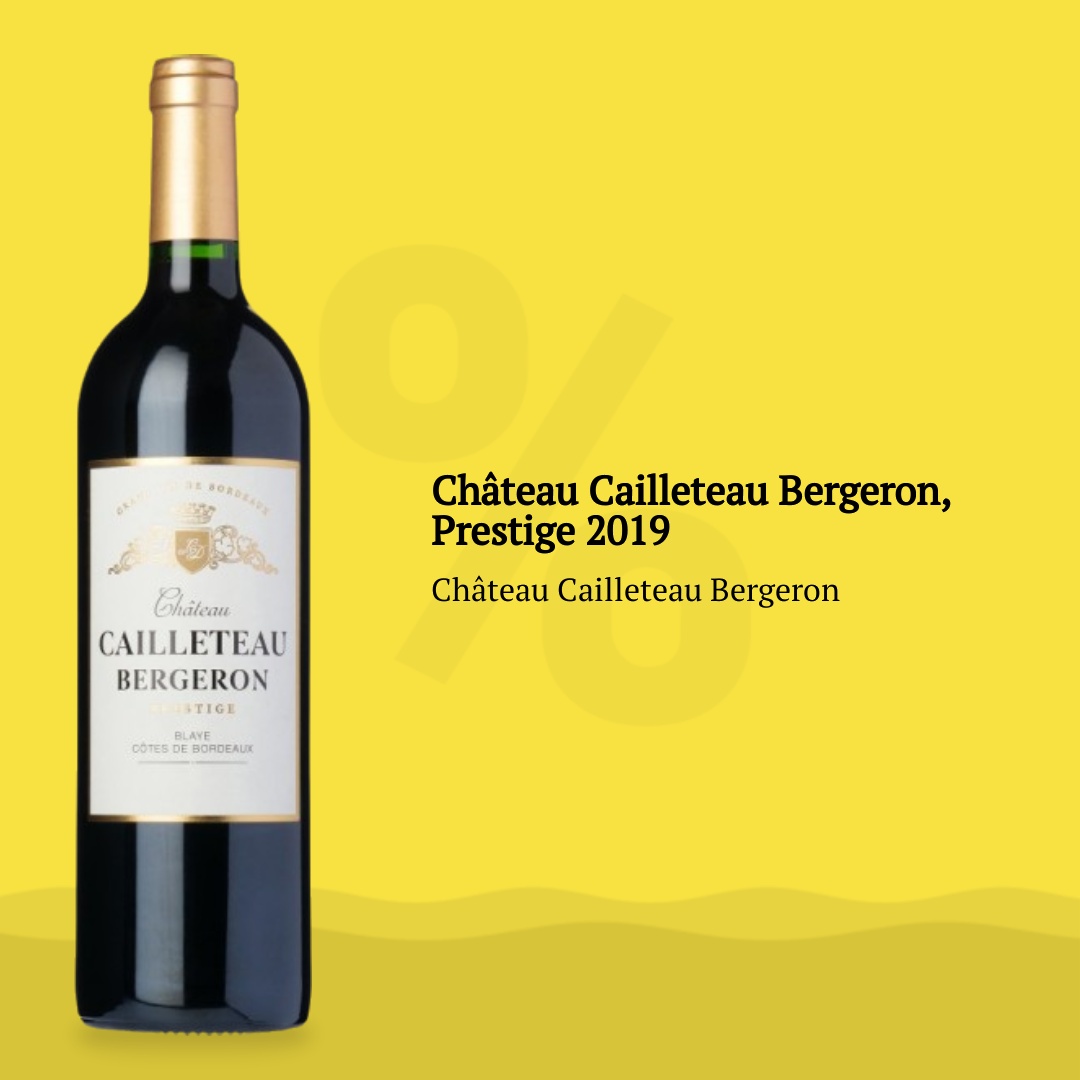 Château Cailleteau Bergeron, Prestige 2019