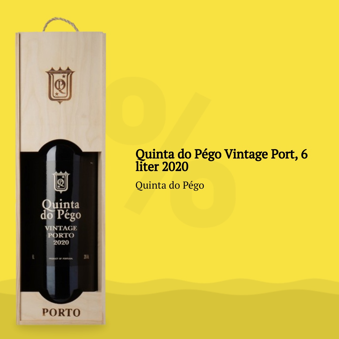 Quinta do Pégo Vintage Port, 6 liter 2020