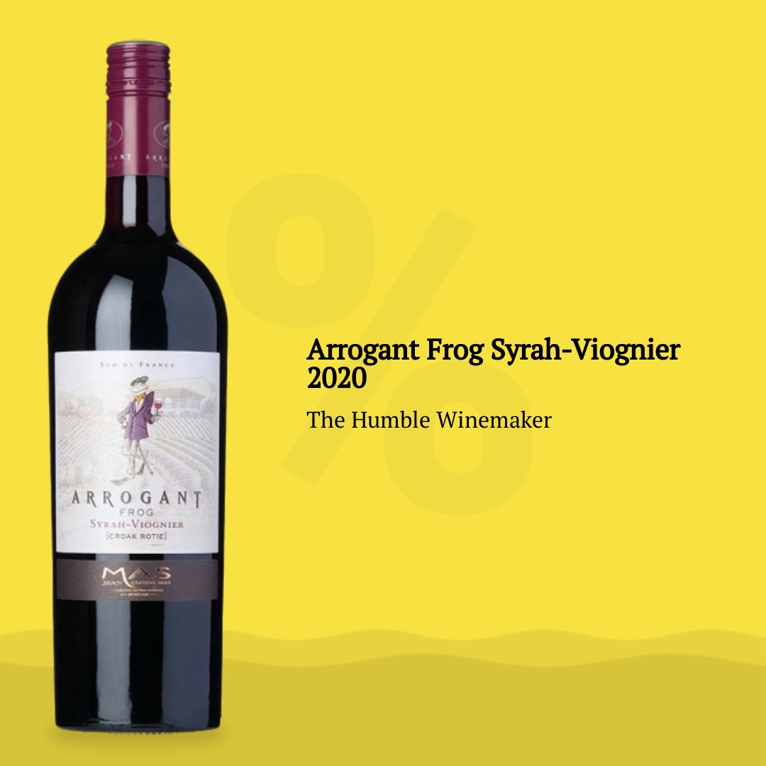 The Humble Winemaker Arrogant Frog Syrah-Viognier 2020