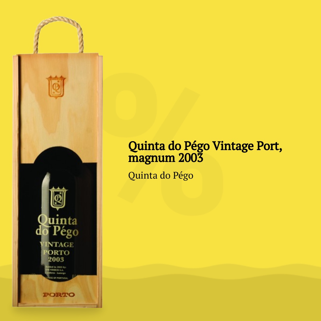 Quinta do Pégo Vintage Port, magnum 2003