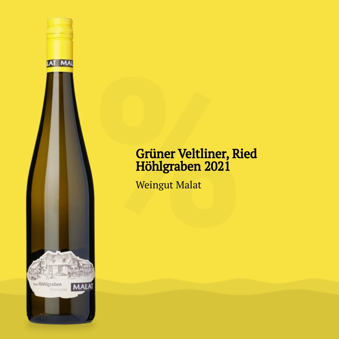 Weingut Malat Grüner Veltliner, Ried Höhlgraben 2021