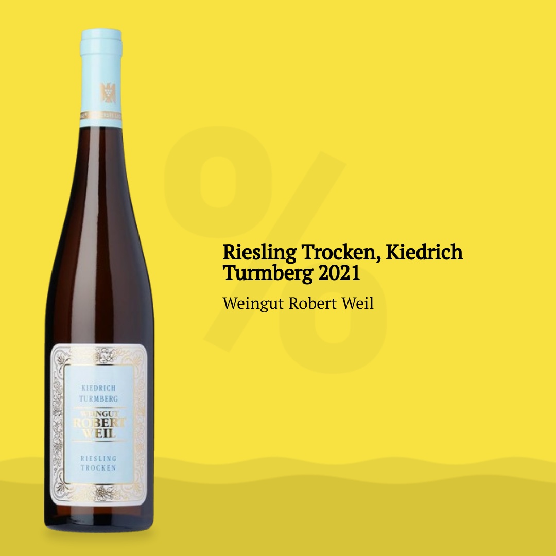 Weingut Robert Weil Riesling Trocken, Kiedrich Turmberg 2021