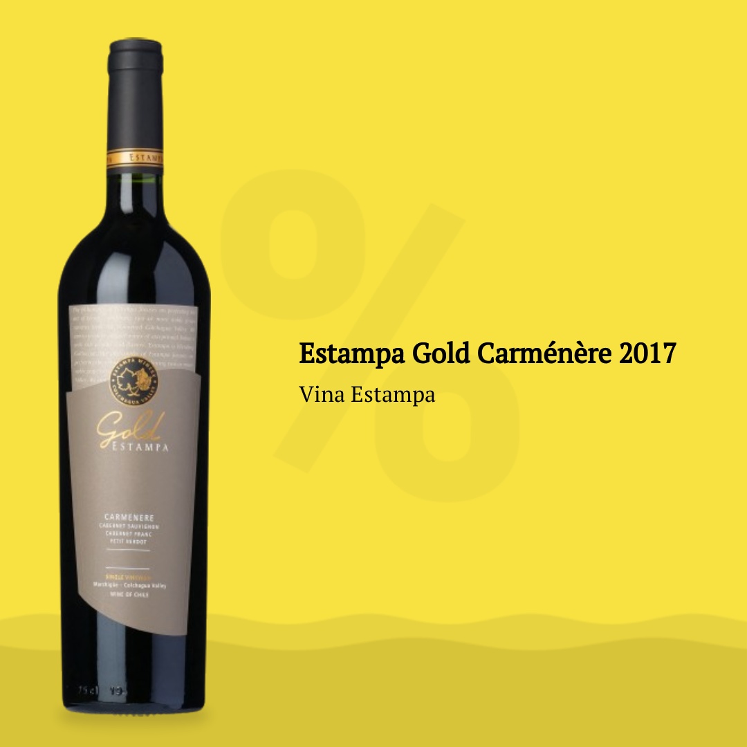 Estampa Gold Carménère 2017