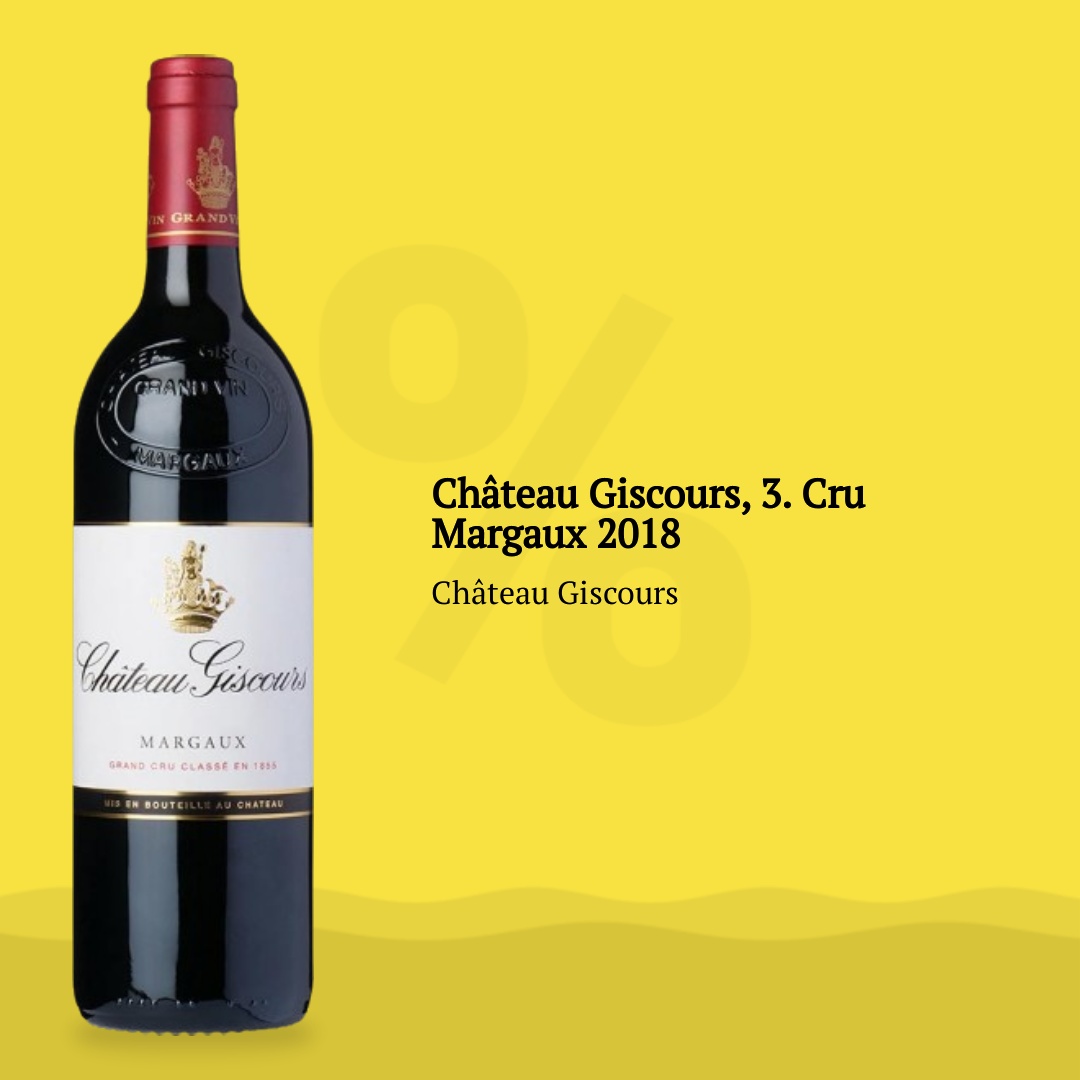 Billede af Château Giscours, 3. Cru Margaux 2018