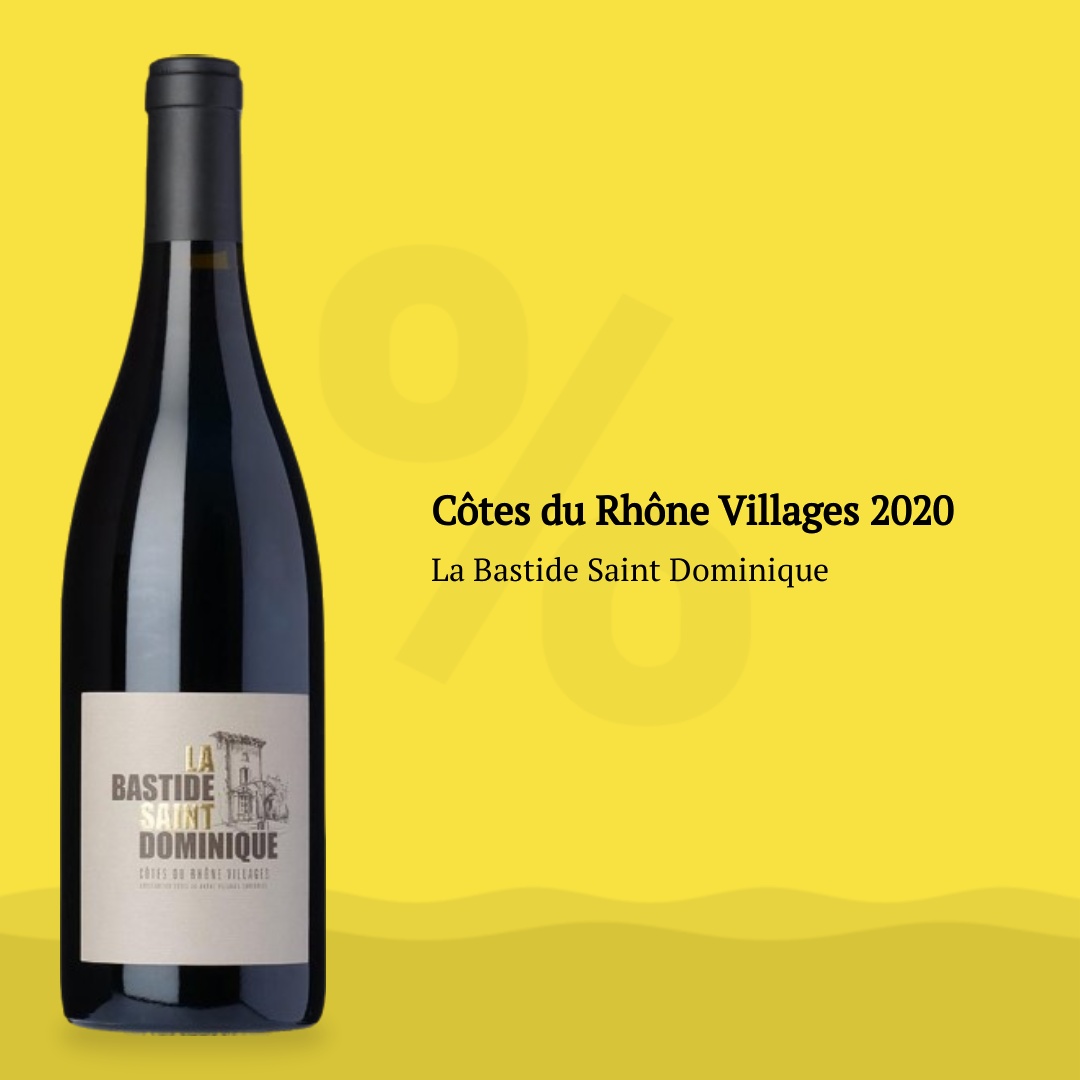 La Bastide Saint Dominique Côtes du Rhône Villages 2020