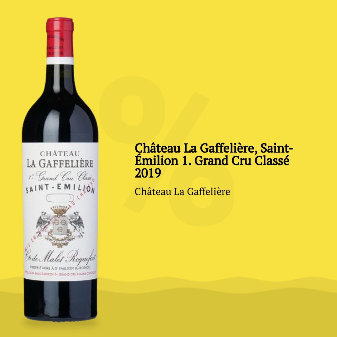 Saint émilion 1 Grand Cru Classé 2019 Fra Ch Teau La GaffeliÈre