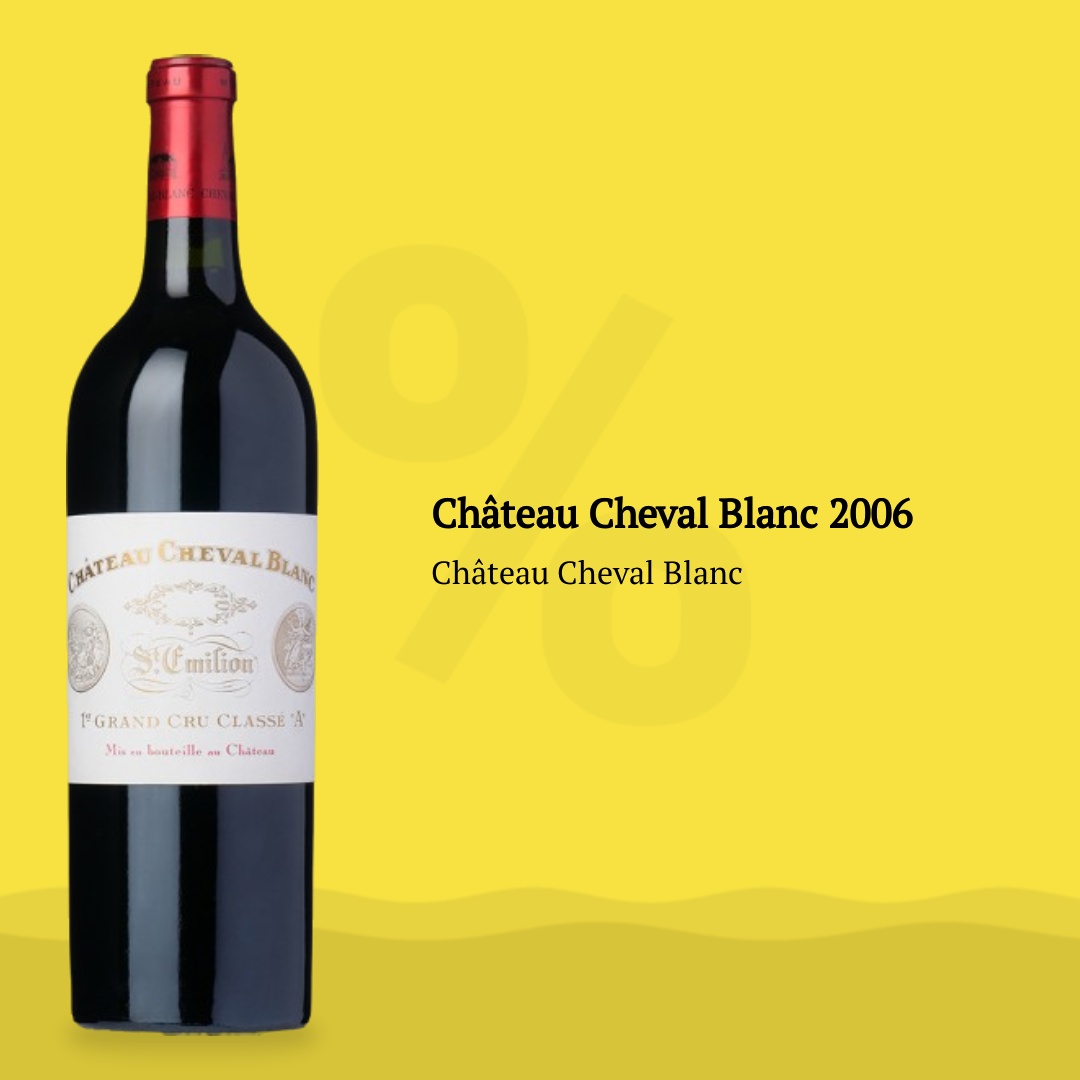Se Château Cheval Blanc 2006 hos Jysk Vin