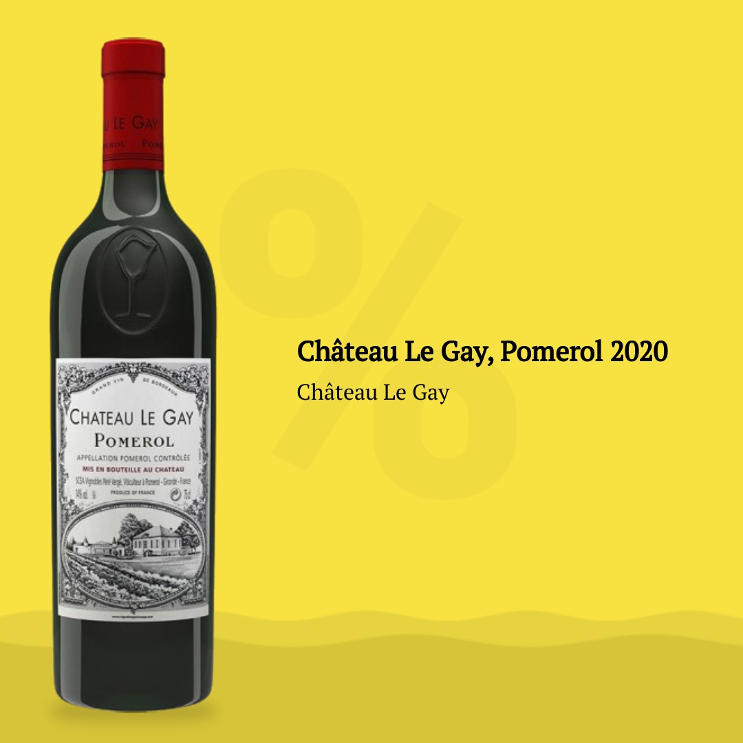 Se Château Le Gay, Pomerol 2020 hos Jysk Vin