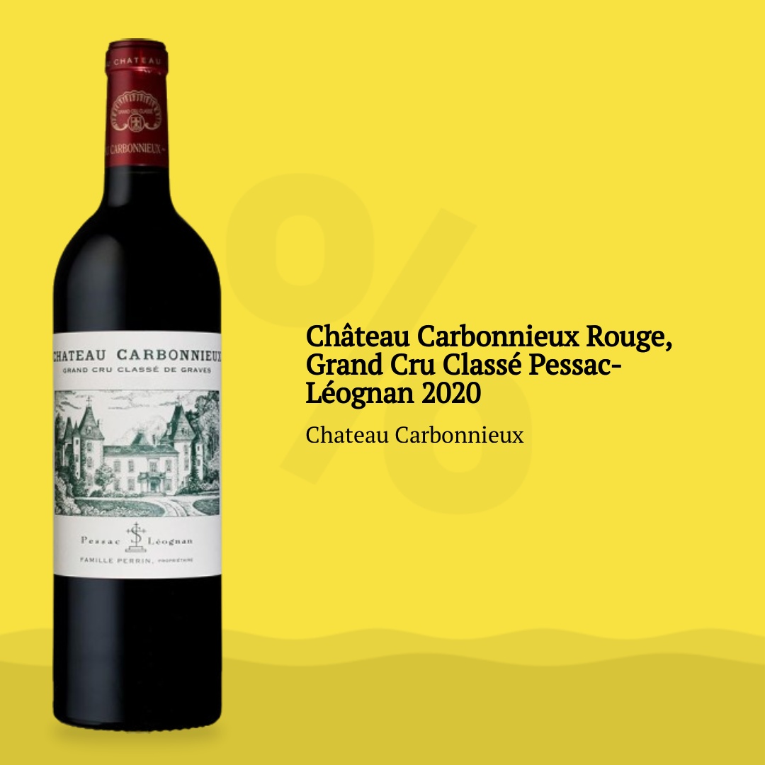 Se Château Carbonnieux Rouge, Grand Cru Classé Pessac-Léognan 2020 hos Jysk Vin