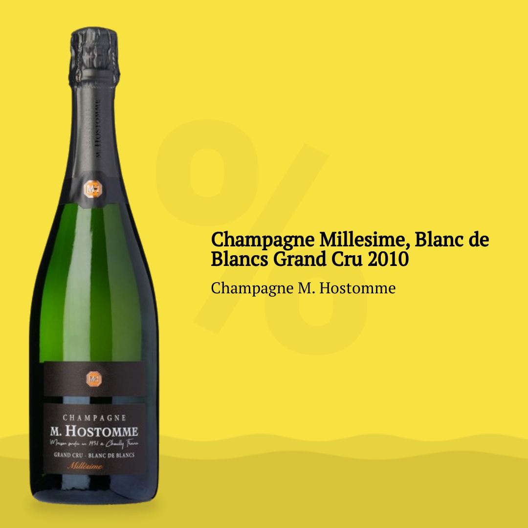 Champagne Millesime, Blanc de Blancs Grand Cru 2010