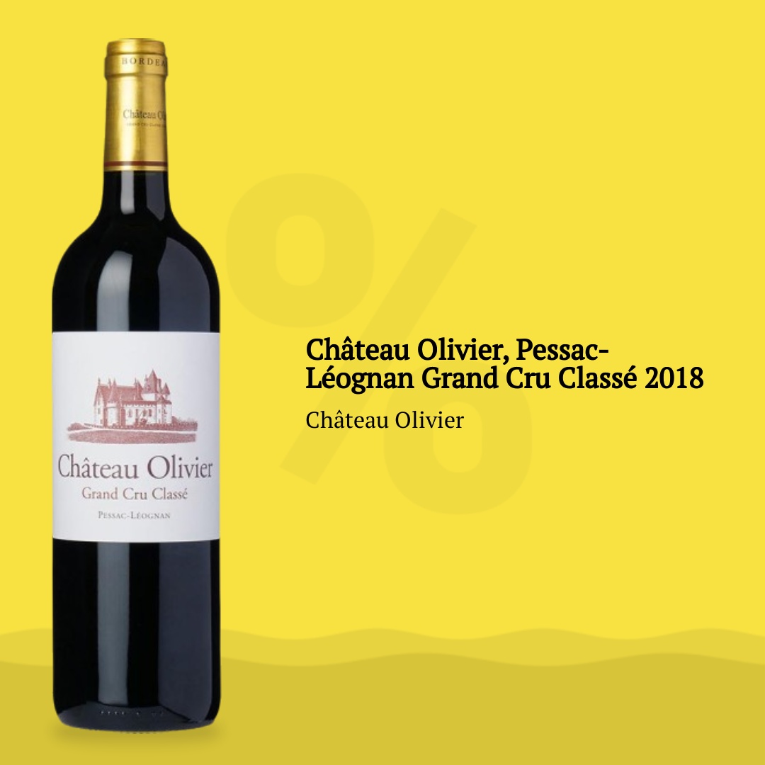 Se Château Olivier, Pessac-Léognan Grand Cru Classé 2018 hos Jysk Vin