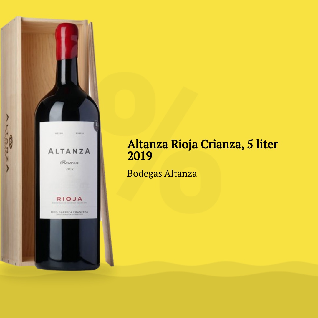 Billede af Altanza Rioja Crianza, 5 liter 2019