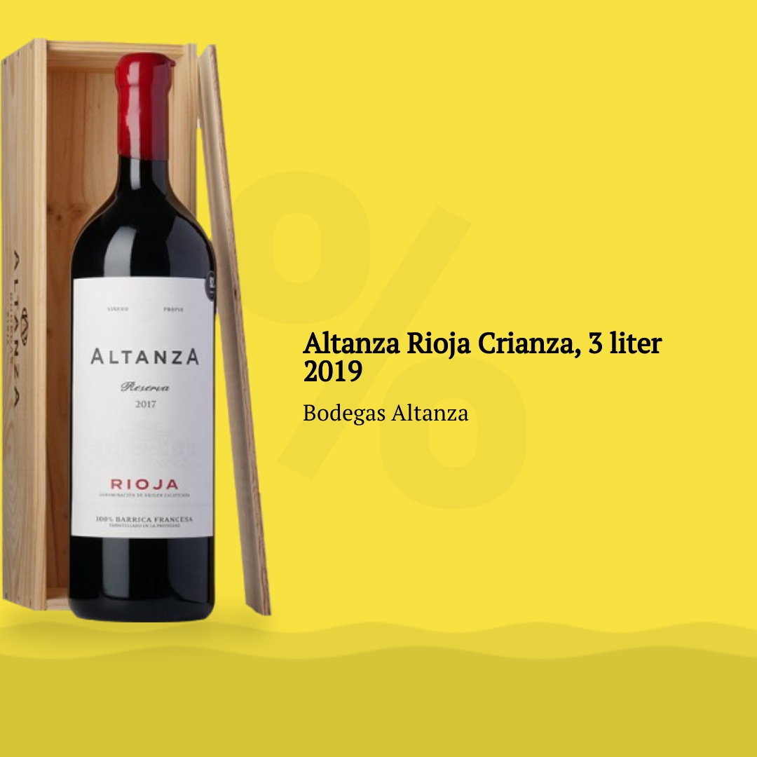 Billede af Altanza Rioja Crianza, 3 liter 2019