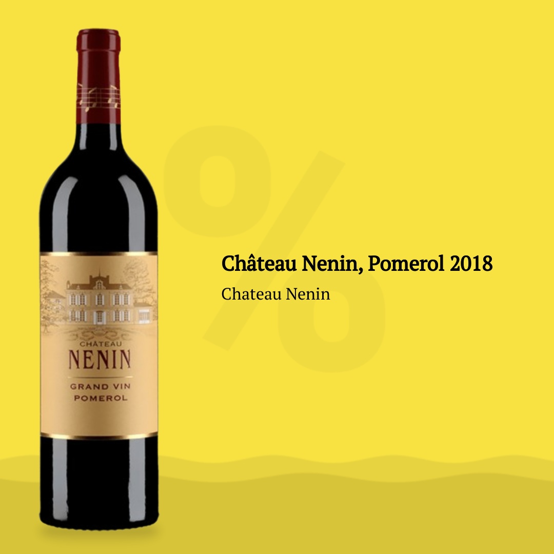 Se Château Nenin, Pomerol 2018 hos Jysk Vin