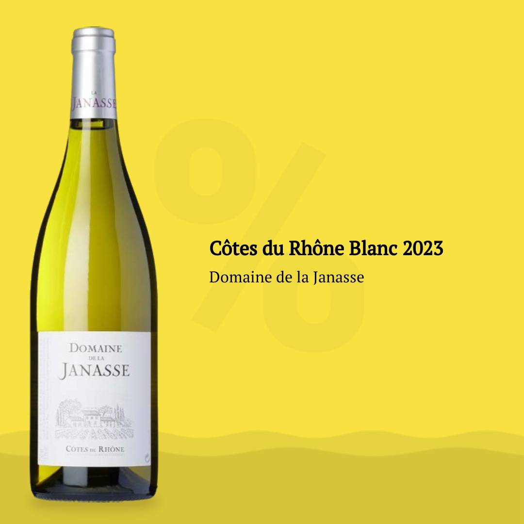 Se Côtes du Rhône Blanc 2023 hos Jysk Vin
