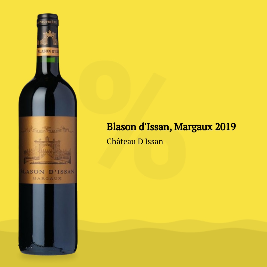 Se Blason d'Issan, Margaux 2019 hos Jysk Vin