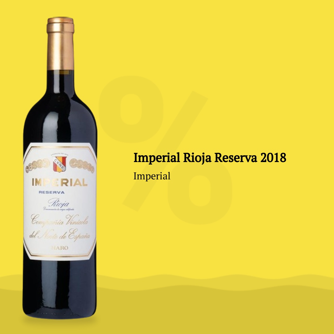 Se Imperial Rioja Reserva 2018 hos Jysk Vin