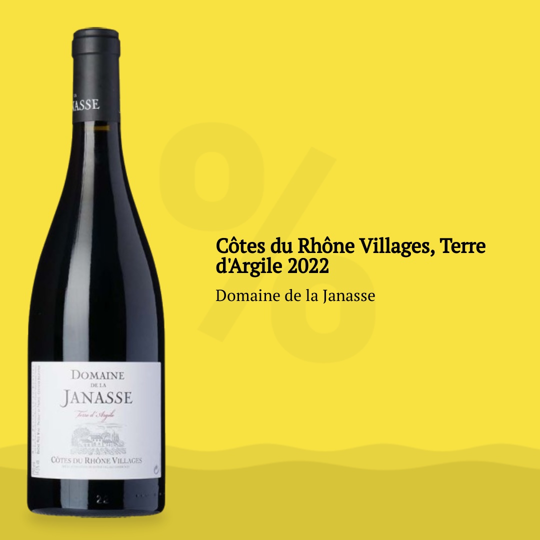 Se Côtes du Rhône Villages, Terre d'Argile 2022 hos Jysk Vin