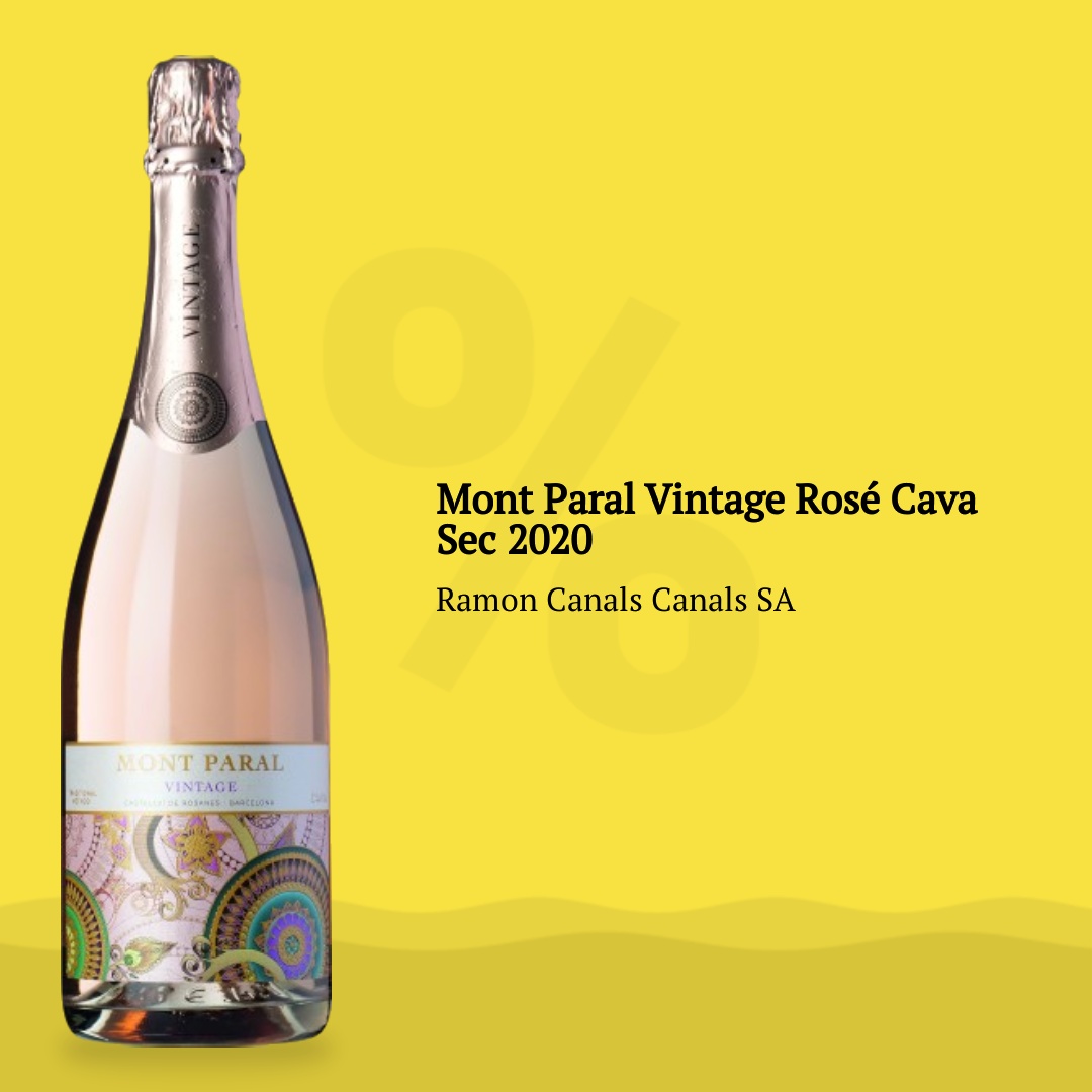 Se Mont Paral Vintage Rosé Cava Sec 2020 hos Jysk Vin