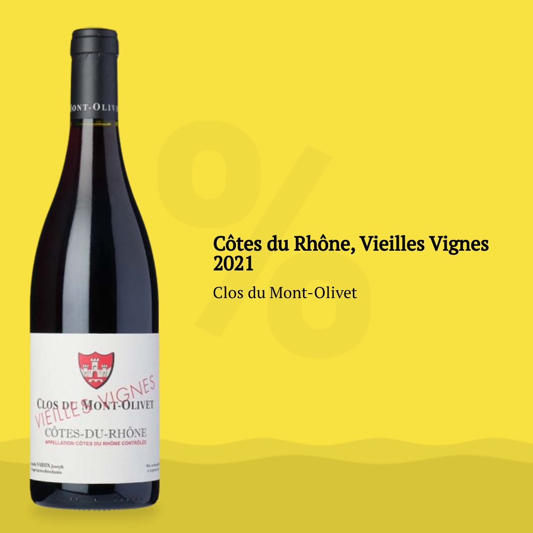 Se Côtes du Rhône, Vieilles Vignes 2021 hos Jysk Vin