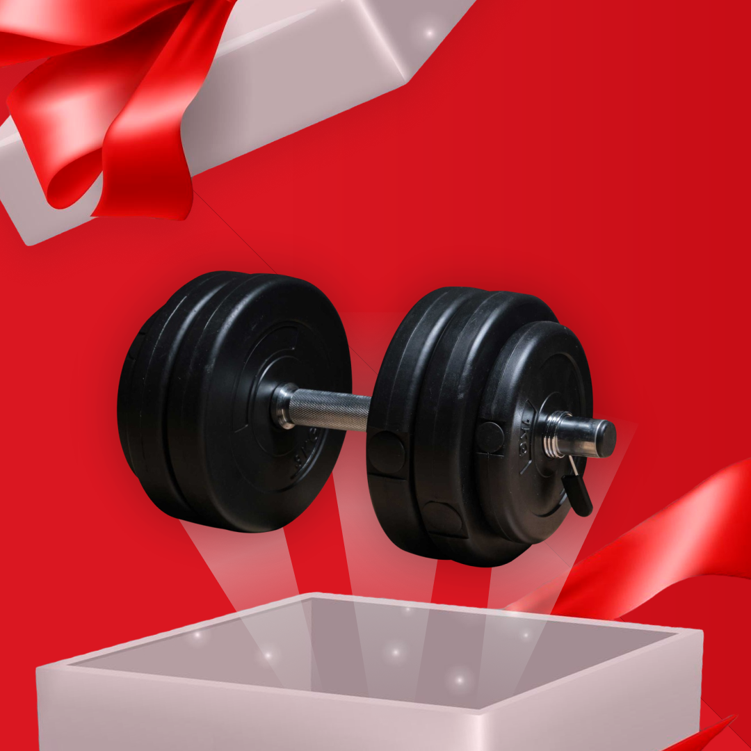 FIT'N SHAPE JUSTERBAR HANTEL 15KG