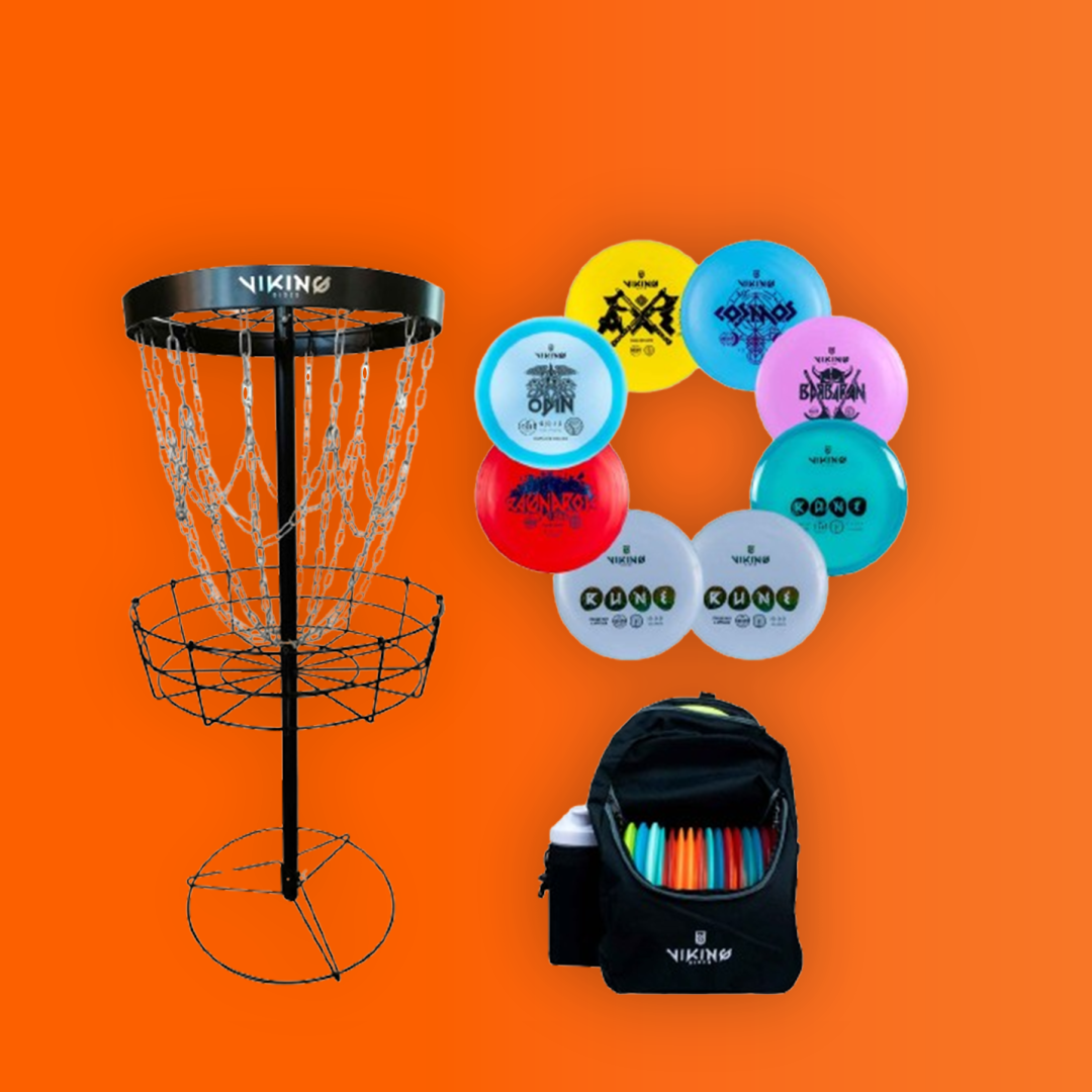 VIKING DISCS CHALLENGER FRISBEEGOLF KURV PAKKE