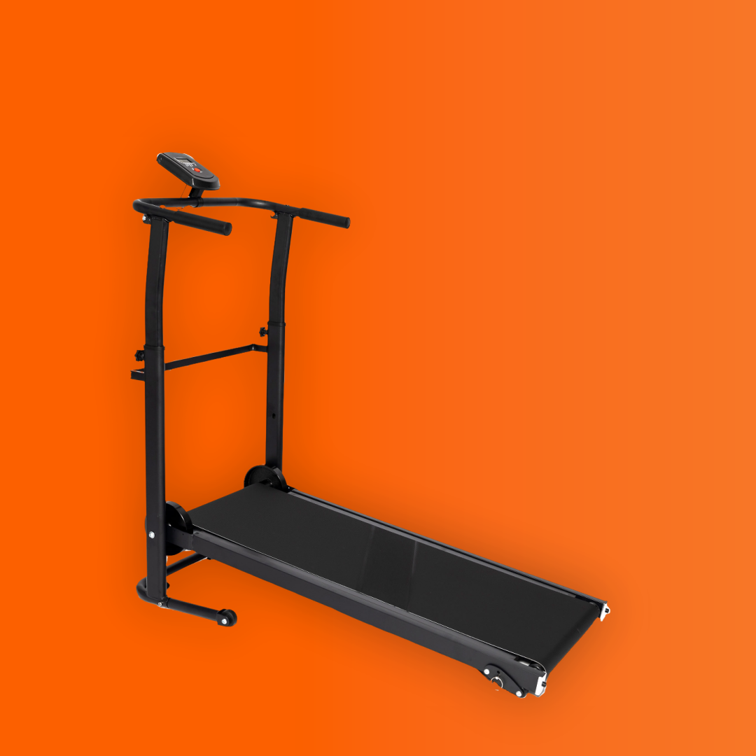 React gåband-löpband, Svart